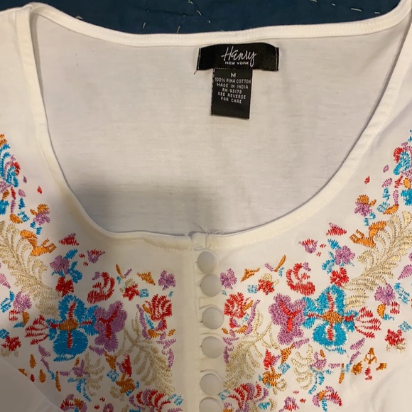 Henry New York top Nwot - Picture 2 of 10